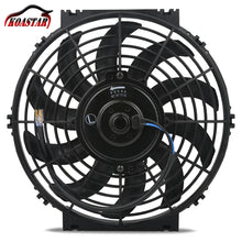 Load image into Gallery viewer, Universal 10 inch 12V Push / Pull Electric Cooling Fan - 80W, 1730 CFM