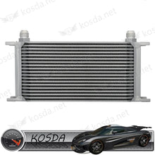 Load image into Gallery viewer, Universal 19 Row Aluminium Transmission Oil Cooler