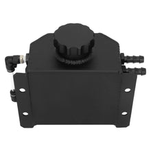 Load image into Gallery viewer, Universal Aluminium Oil Catch Can / Coolant Overflow Tank 1L - 2L with Barbed Fittings