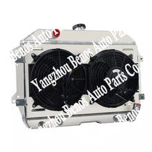 Load image into Gallery viewer, 4 Row Radiator+Shroud 3x9"Fans+Thermostat for 1991-2001 Jeep Cherokee XJ 4.0L