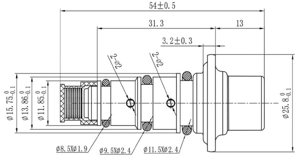 Control Valve for Automotive Air Conditioning Compressor OE 145263645