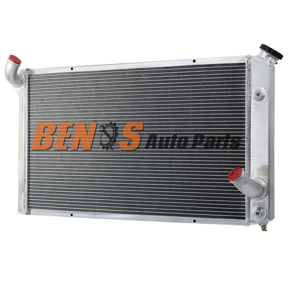 4 Rows Radiator Shroud Fan for Chevy Corvette Stingray C3 5.7L 7.4L V8 1973-1976