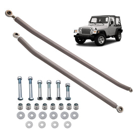 Steering Kit Tie Rod Drag Link for Jeep Comanche MJ ZJ 1993 1994 19995-1998 Off Road Use Only