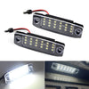 2pcs 12v White 18LEDs For Hyundai Kona 2017- For i40 CW 2011- High Quality SMD Car License Plate Lights