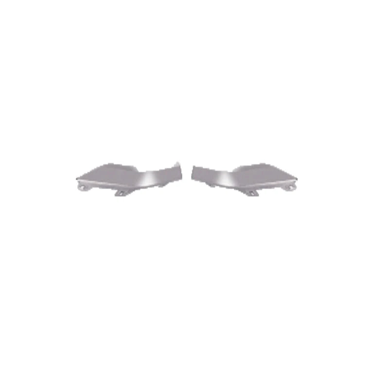 VW ID.6 X 2021+ Rear Bumper Chrome Side Trim Strip L/R 12D853841