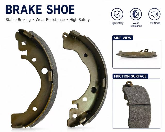 Honda Fit, Civic, Insight S913 Rear Brake Shoe Set - SHS-HMI-001