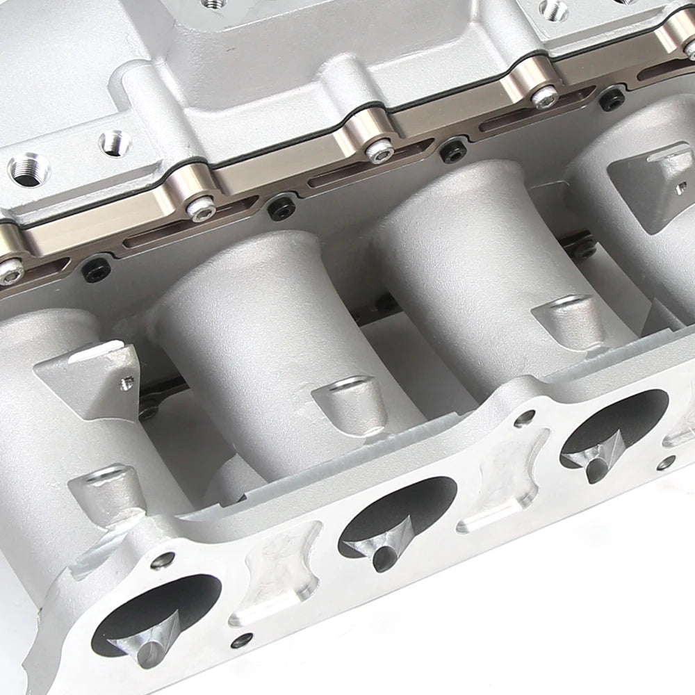 Honda K20A K20A2 K20Z1 K24A1 Race Centrefeed Intake Manifold - Silver