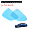 2pcs Rearview Mirror Rainproof Film for Tesla Model 3 Y 2023 Anti-fog Film Full Screen Sticker Safe Driving Auto Accessories