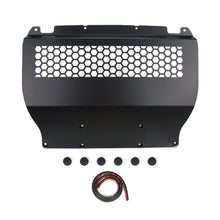Load image into Gallery viewer, BMW X3 M F97 / X4 M F98 Black Aluminium Alloy Engine Oil Cooler Skid Plate Lower Guard Plate 2 mm