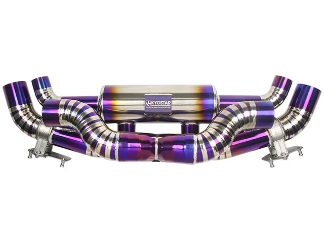 Porsche 911 992 Carrera / Targa 2019+ 3.0L Twin Turbo Titanium Valved Catback Exhaust System