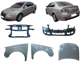 VW Passat B6 3C 2005–2010 Front Fender Left 3C0821021