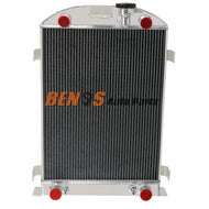3 Row Aluminum Radiator for 1930-1931 Ford Model-A Flathead V8 Engine 28"H