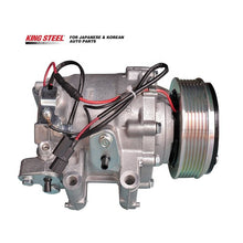 Load image into Gallery viewer, KINGSTEEL OE 38810-R1A-A01 38810R1AA01 Auto Part Electric With Pulley 6PK Car 12V Air Conditioning Compressor AC for HONDA CIVIC