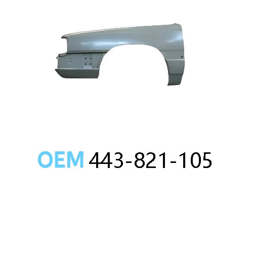 Audi 100 C3 (Typ 44) 1982–1991 Rear Bumper and Fenders 443807301 443821105