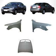 Load image into Gallery viewer, Skoda Octavia Mk2 (A5) 2004–2013 Front Fender LH / RH and Bonnet L120821105 L120821106 1ZD823031