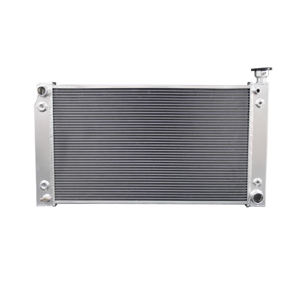 Aluminum Radiator for Chevrolet / GMC C1500 C2500 K1500 K2500 V6 V8 4.3L 5.0L 5.3L 5.7L 1996-1999 Water tank