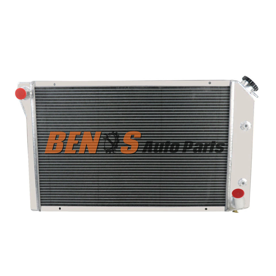 For 1977-1982 Chevrolet Corvette C3 5.7L 5.0L V8 3-Row Aluminum Radiator
