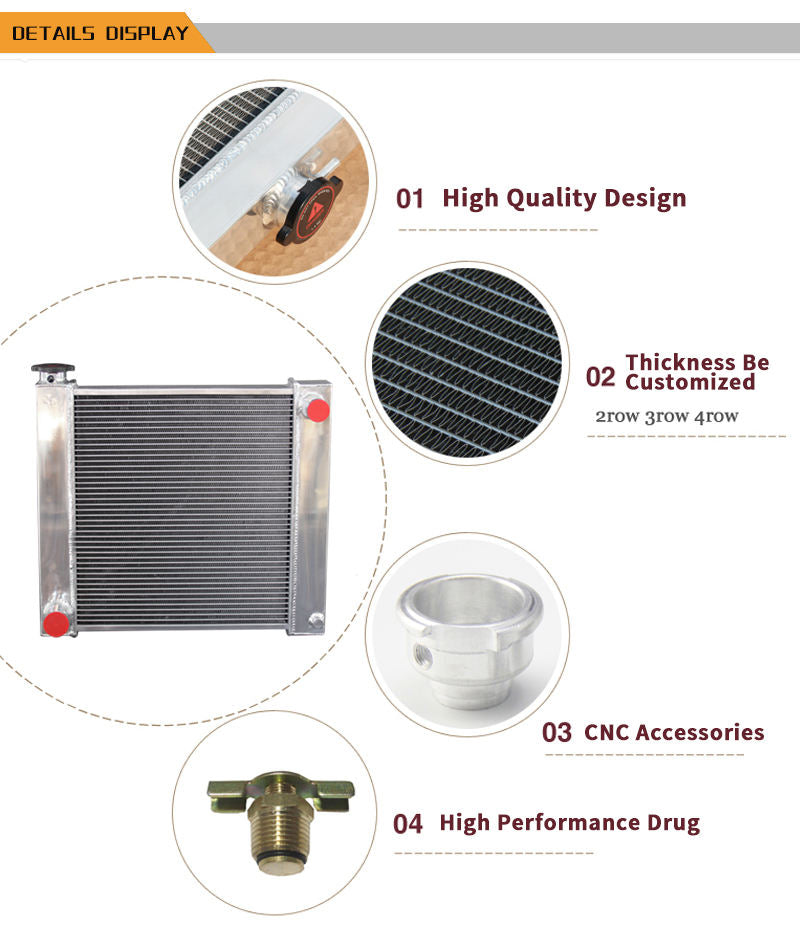 Aluminum Radiator for Exclusive Custom-made Radiator