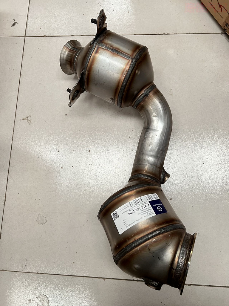 Mercedes M274 Catalytic Converter  2741401708 Catalytic Converter for Mercedes-Benz M274 C-Class W205 & E-Class W212/W213 Euro 6 Stainless Steel Ceramic Exhaust Part