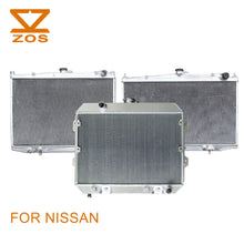Load image into Gallery viewer, Aluminum Radiator for Nissan Axxess Stanza 1990-1995 Aluminum Radiator