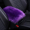 Warm Fur Plush Car Armrest Seat Box Pad For Hyundai Tucson Elantra Creta IX25 IX35 Sonata Solaris Santa Fe Accent Creta Azera