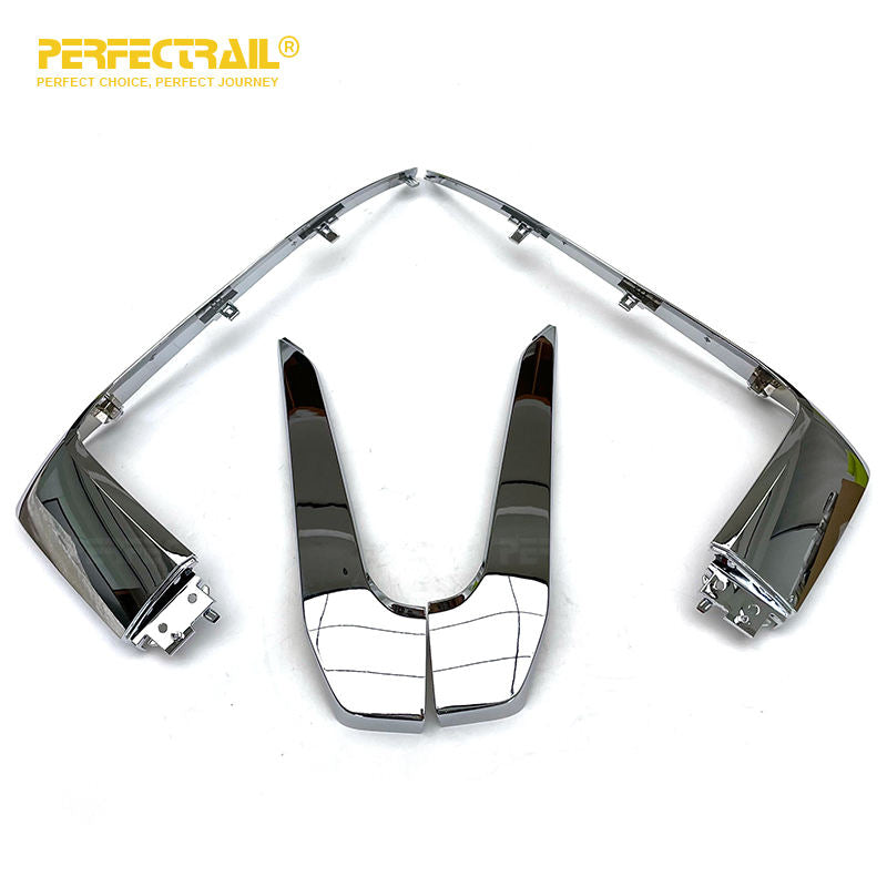 PERFECTRAIL 6407A335 6407A336 6407A337 6407A338 Car Body Parts Front Bumper Molding Trim for Mitsubishi L200 Triton 2019-2022