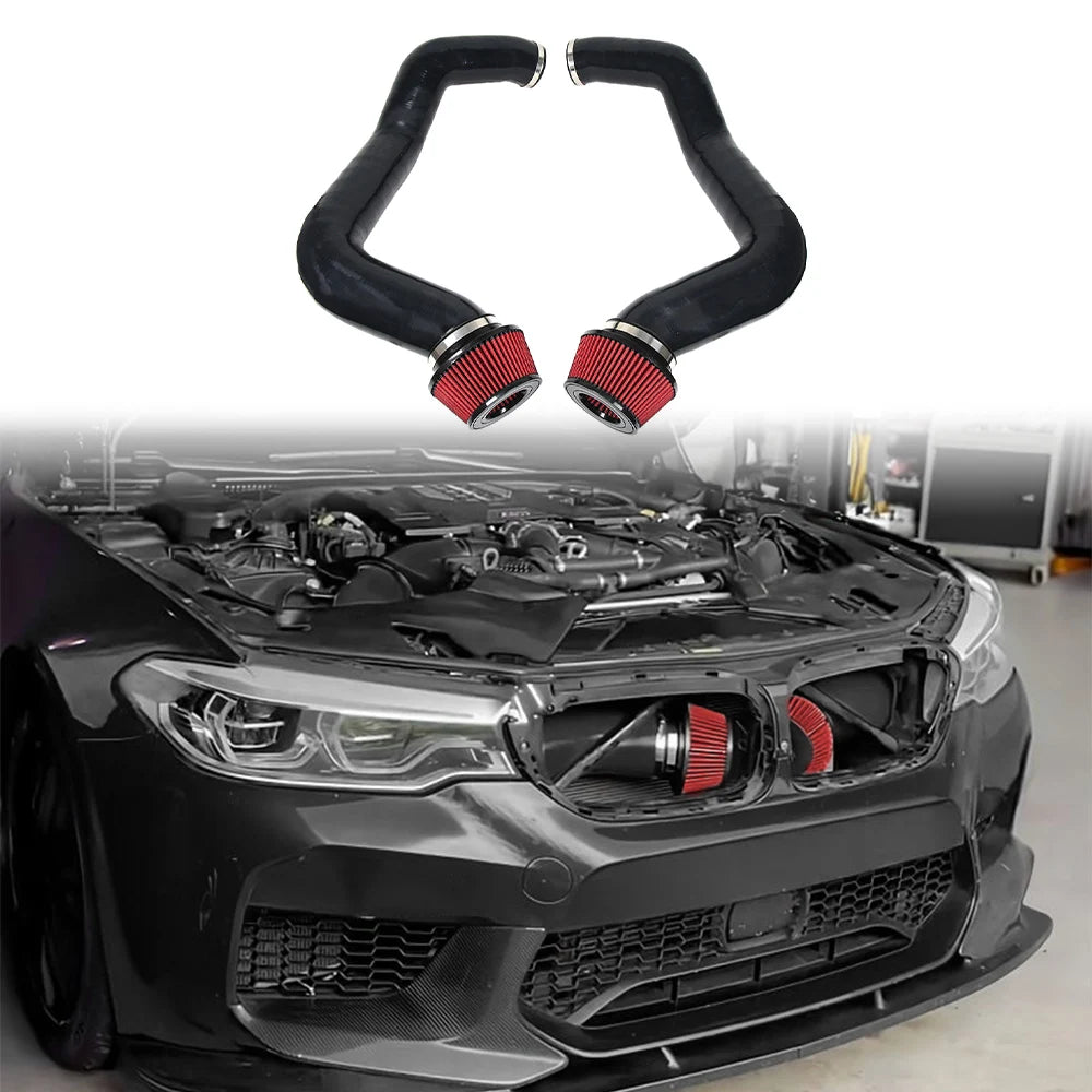 BMW M5 F90 / M8 / M550i G30 2020+ Full Front Mount Cold Air Intake Kit