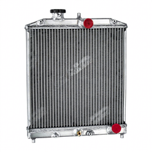 Load image into Gallery viewer, Aluminum 4Row Radiator Shroud Fan for honda Civic EG EK DEL SOL INTEGRA 1992-00