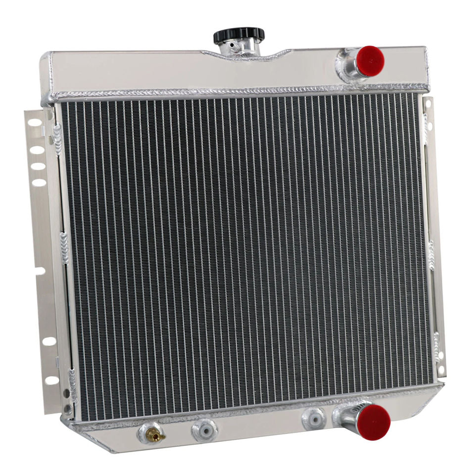 3-Row Aluminum Radiator for 67-69 Ford Mustang and 67-68 Mercury Cougar 4.7 5.0L
