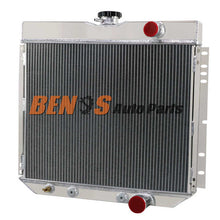 Load image into Gallery viewer, 4 Row Aluminum Radiator for Ford Mustang Fairlane Falcon Mercury Cougar 1967-70 68