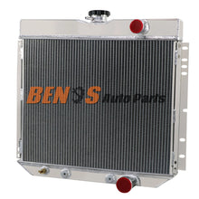 Load image into Gallery viewer, 4 Row Aluminum Radiator for Ford Mustang Fairlane Falcon Mercury Cougar 1967-70 68