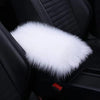 Warm Fur Plush Car Armrest Seat Box Pad For Hyundai Tucson Elantra Creta IX25 IX35 Sonata Solaris Santa Fe Accent Creta Azera