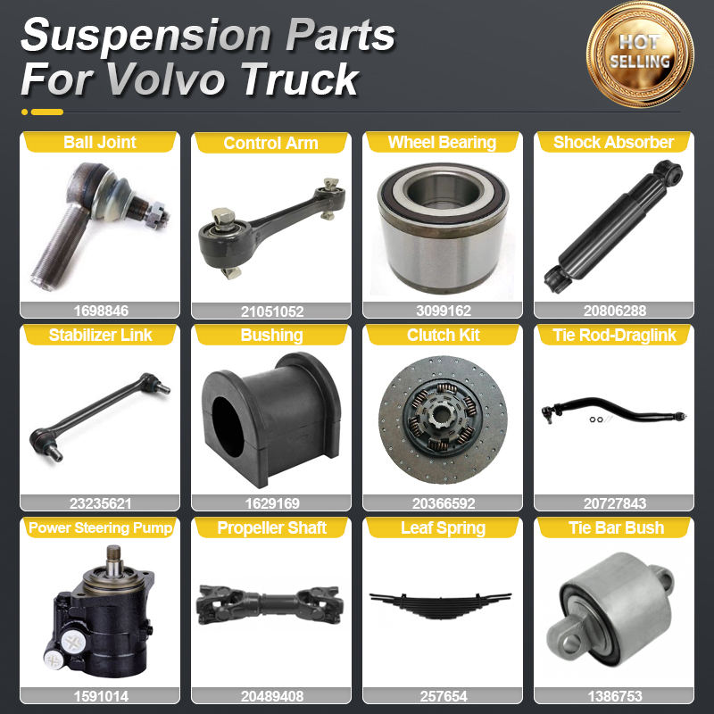 PERFECTRAIL Heavy Duty Truck Spare Parts for Volvo FH FH12 FH16 FM FMX FL FE VNL VHD VNM European Trucks