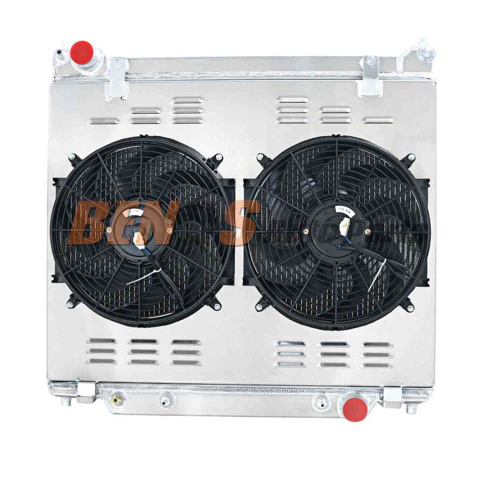 3Row Radiator SHROUD FAN Relay for Toyota Supra Jza80 2Jz-Gte MT Aluminium 1993-1998
