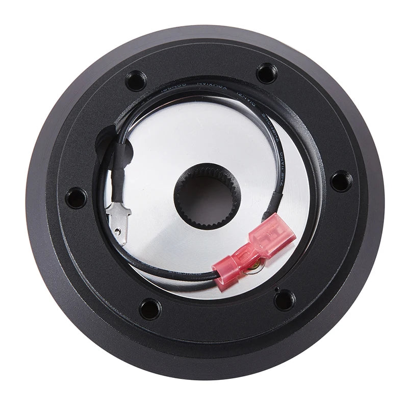 Mitsubishi / Subaru Aluminium Steering Wheel Hub Boss Kit - Black