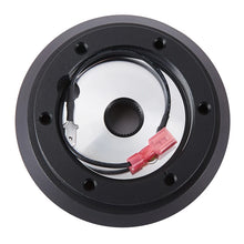 Load image into Gallery viewer, Mitsubishi / Subaru Aluminium Steering Wheel Hub Boss Kit - Black