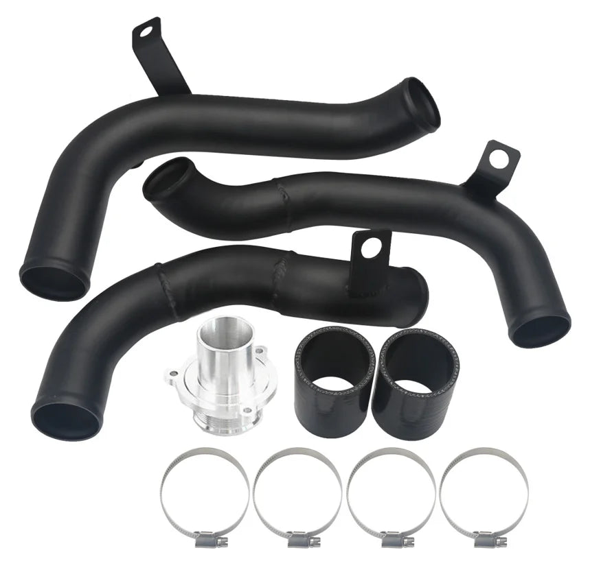 VW Golf GTI / Golf R MK7 2014+ 2.0T & Audi A3 1.8T / S3 2.0T Aluminium Intercooler Charge Pipe Kit