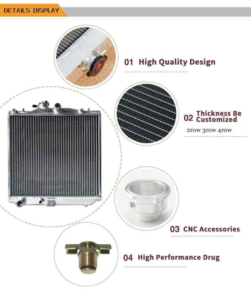 Aluminum Radiator for Exclusive Custom-made Radiator