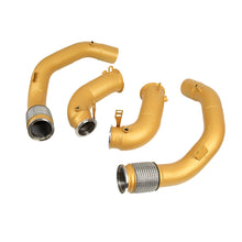 Load image into Gallery viewer, BMW M5 F90 / M8 F91 F92 F93 2018-2023 S63 4.4T Twin-Turbo V8 Ceramic Coated Stainless Steel Downpipes