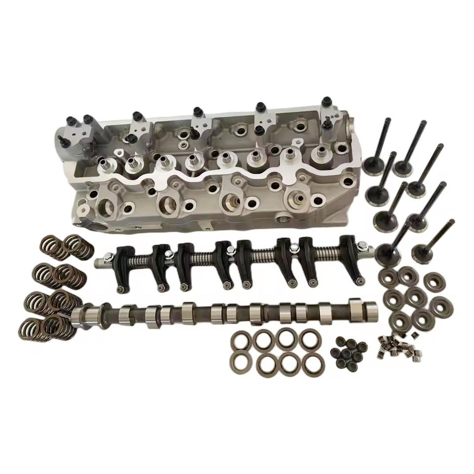 Aluminum 4D56 Engine Cylinder Head for Mitsubishi Pickup K74T L200 Diesel Pajero Montero V44 4D56 MD303750 MR984455 MD185926