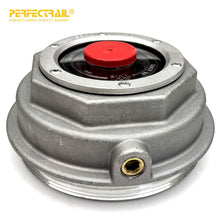 Load image into Gallery viewer, PERFECTRAIL 343-4075 Wholesale Heavy Duty Truck Parts Screw-On Aluminum Wheel Hub Center Cap for American Truck Trailer Axles
