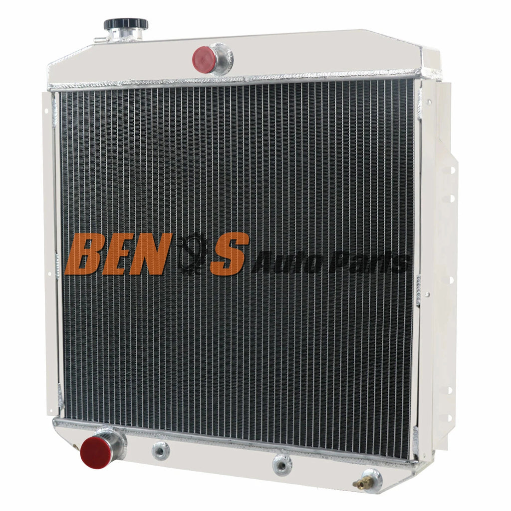 Aluminum 3-Row Radiator Cooler for 1953-1956 Ford F100 F350 F250 Truck V8 Gas US
