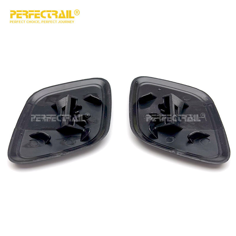 PERFECTRAIL BM51-13L019 BM51-13L018 Auto Body Parts Black Head Lamp Headlight Washer Jet Cover Cap for Ford Focus 2012-2014