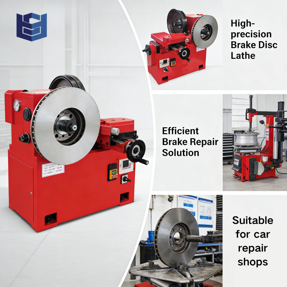 Heavy Duty 220V C9340 Brake Disc Lathe Machine Stable Performance Professional Brake System Maintenance Tool