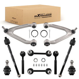 Hummer H3 Front Upper Control Arms / Tie Rod / Sway Bar Link Suspension Kit 10x 2006-2010