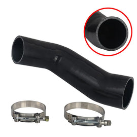 Black Silicone Air Intake Hose with 2 Clamps for VW Golf MK7 GTI and Audi A3 S3