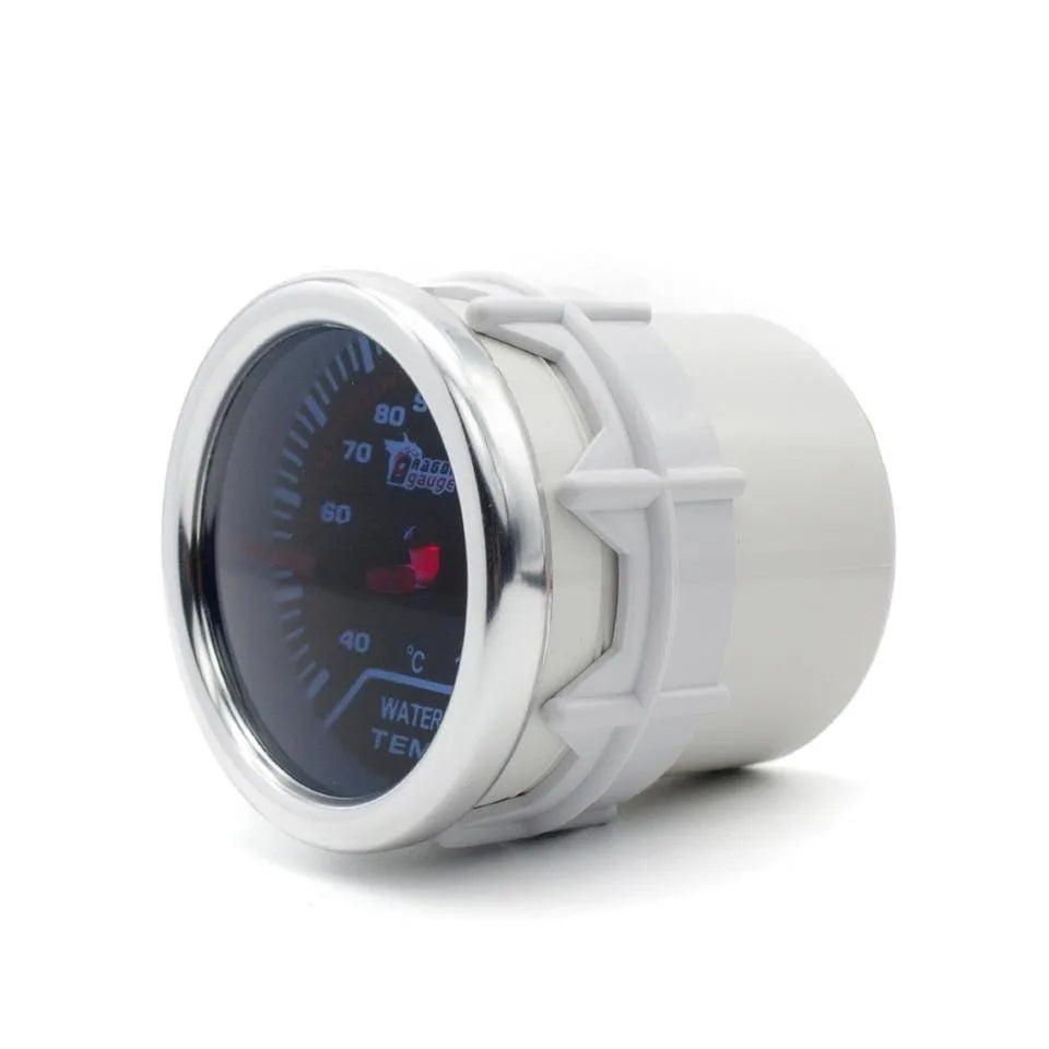 Universal 52 mm Oil Temperature / Water Temperature Gauge with Blue LED Backlight
