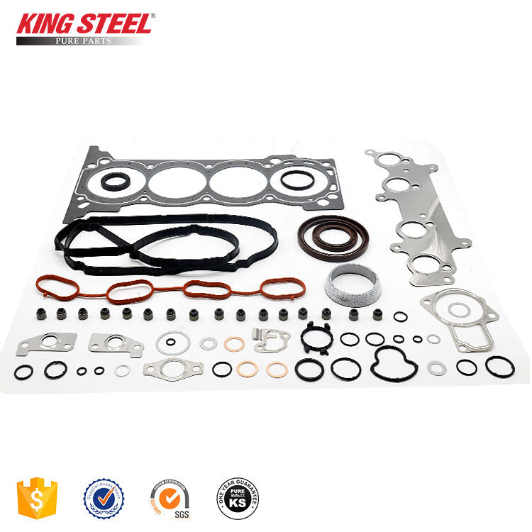 2TR Engine Model Kingsteel Auto Overhaul Gasket Set for Toyota Hilux 04111-0C090 04111-75961 04111-75985