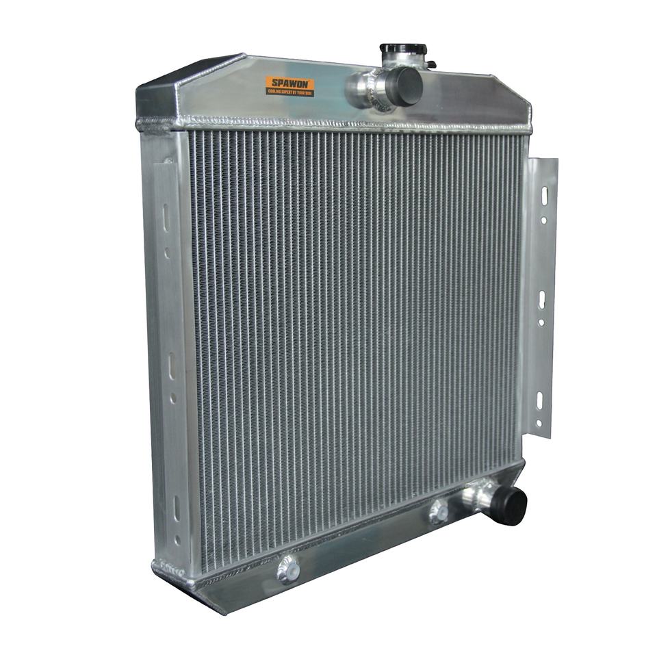 Aluminum Radiator for Chevrolet Bel Air 6Cylinder 1955 1956 Water tank - Auto Parts