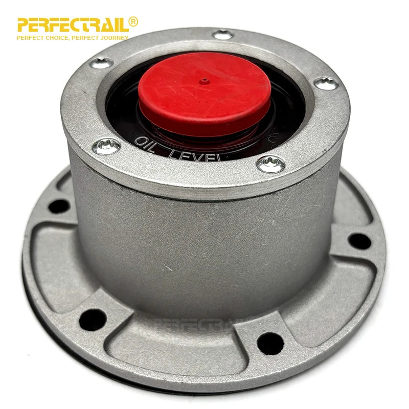 PERFECTRAIL 343-4024 Manufacturer Trailer Parts 6 Hole Aluminum Wheel Hub Center Cap for Freightliner for Volvo for Kenworth